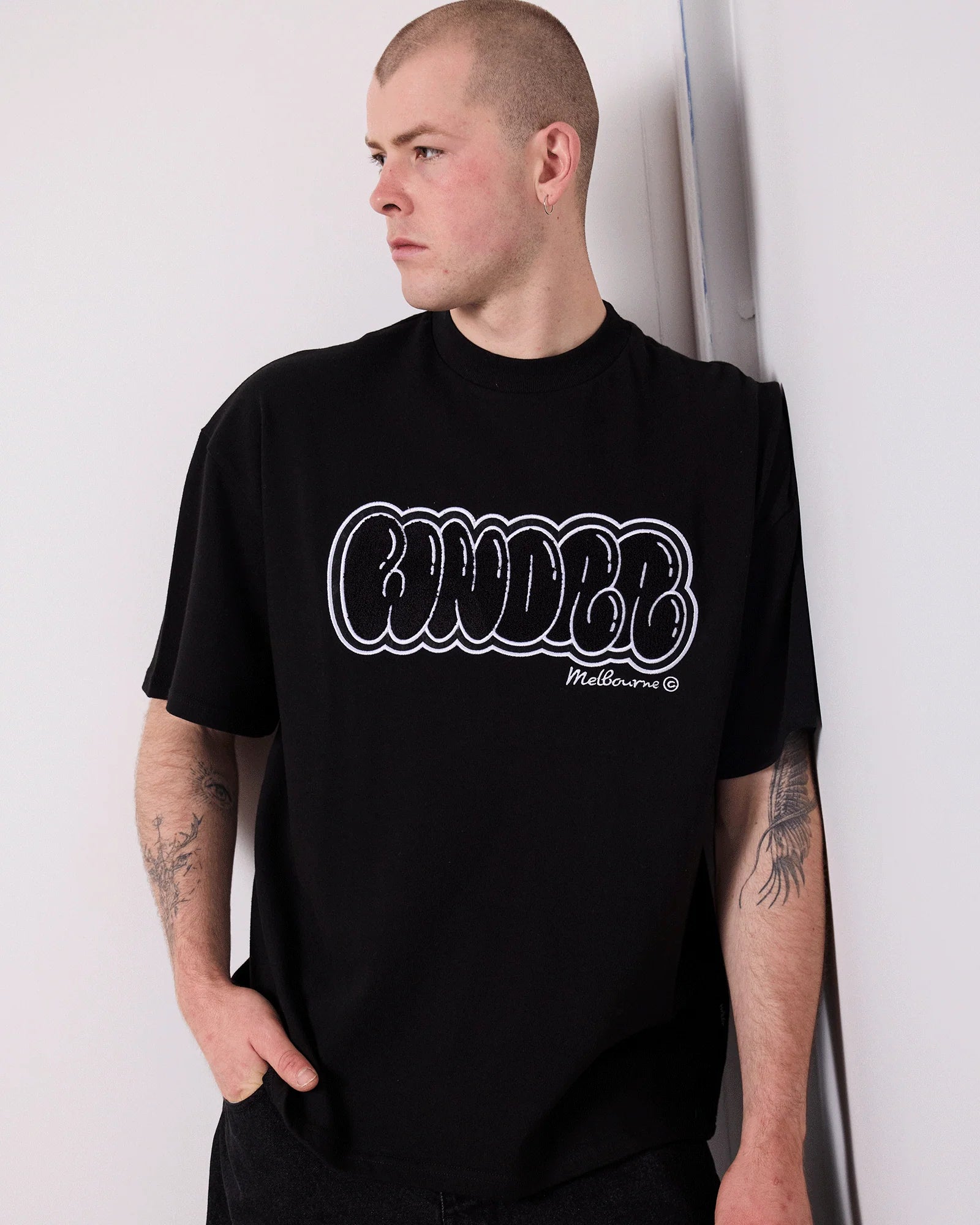 BLISSED HEAVY WEIGHT TEE BLACK