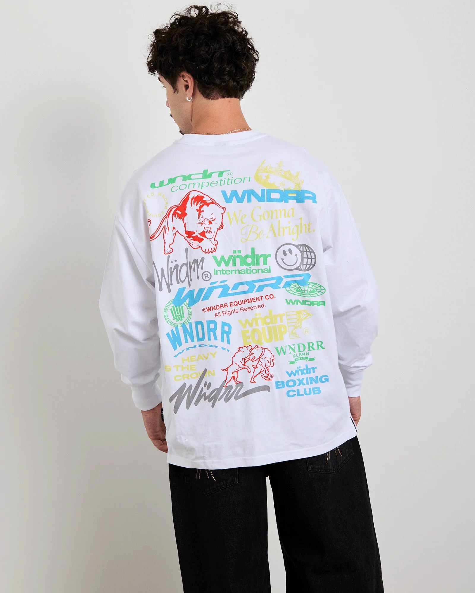 SYNDICATE LS TEE WHITE