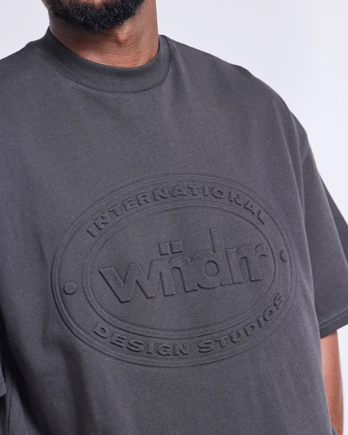 TOKEN HEAVY WEIGHT TEE FADED BLACK