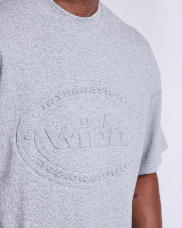 TOKEN HEAVY WEIGHT TEE GREY MARLE