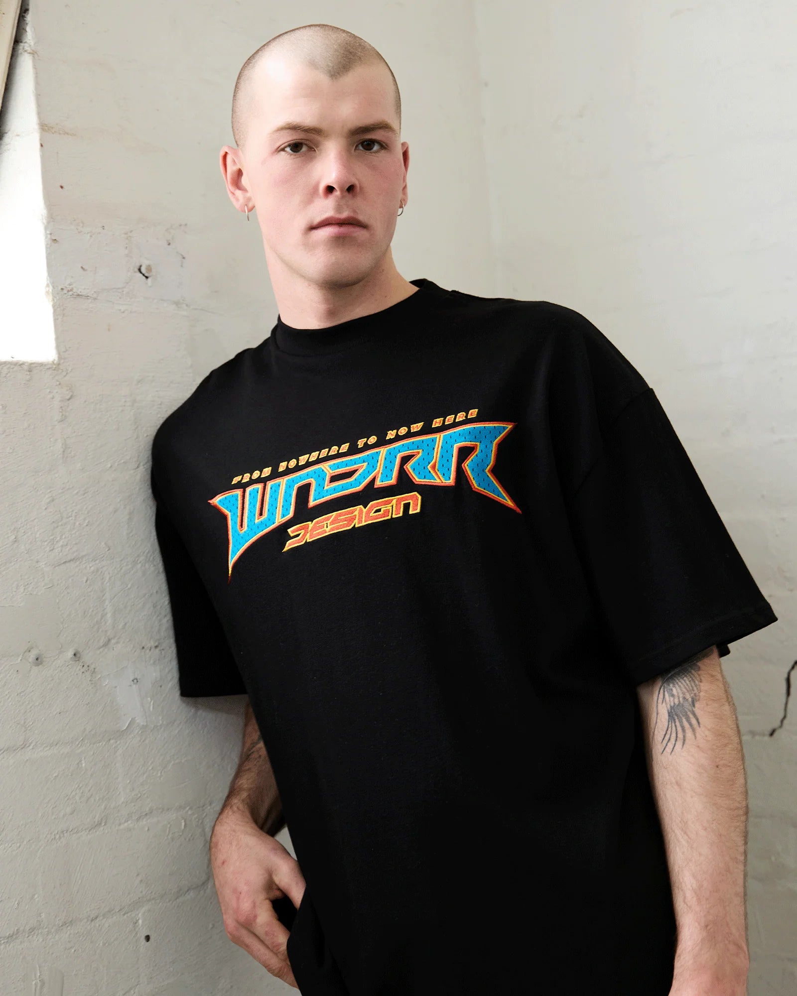 PULSE HEAVY WEIGHT TEE BLACK
