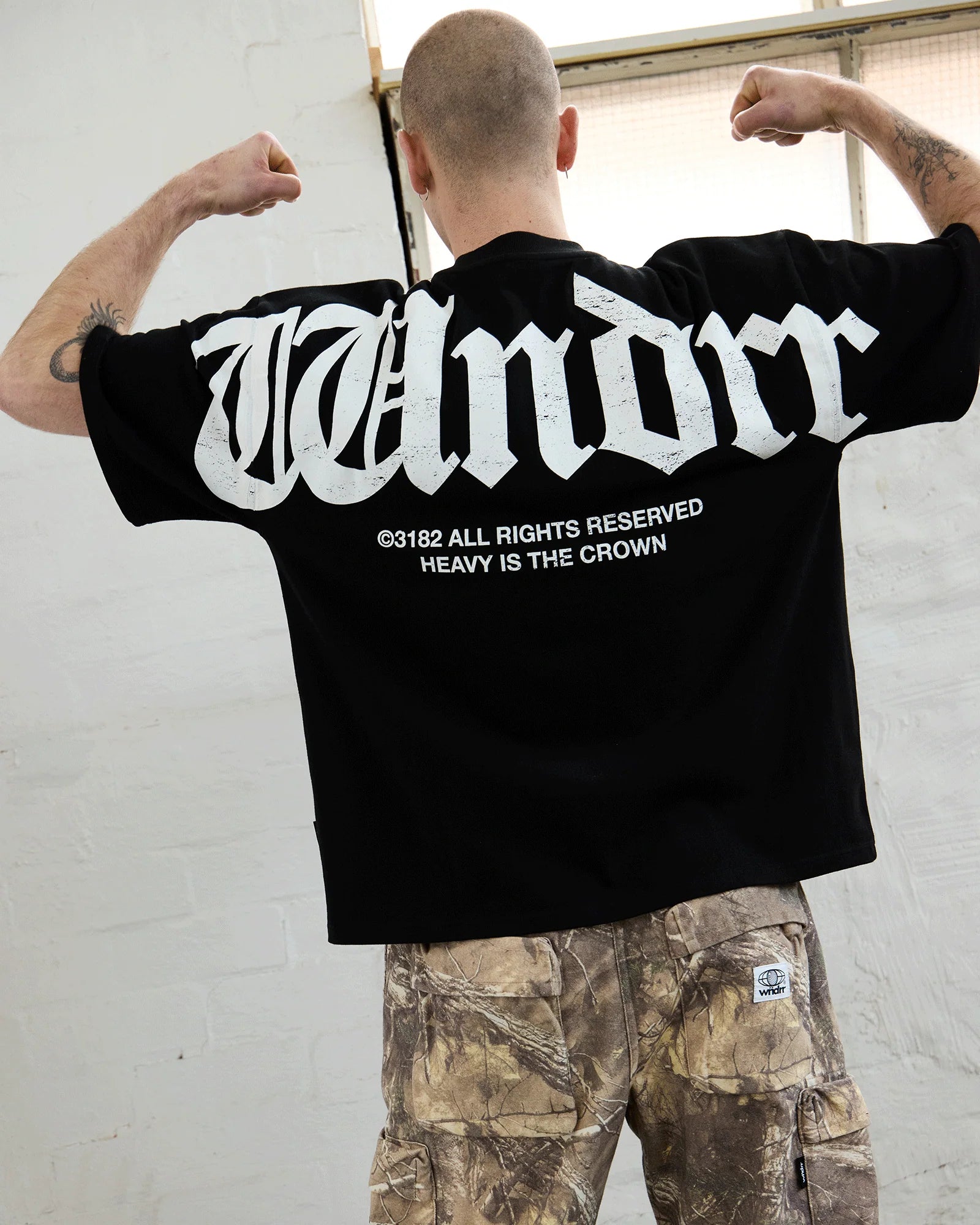 REVIVAL HEAVY WEIGHT TEE BLACK