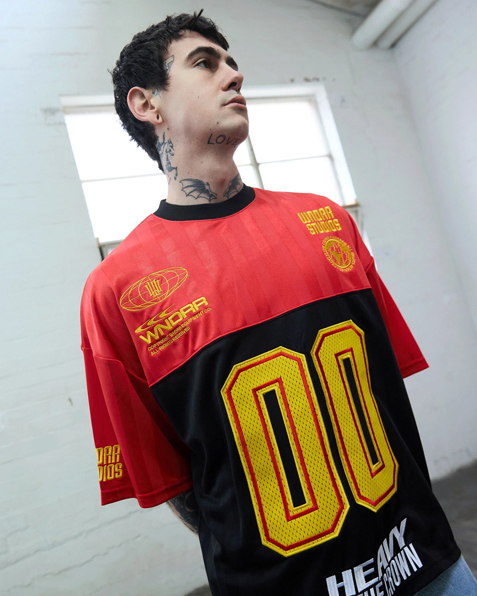 DYNASTY QUARTERBACK JERSEY RED/BLK