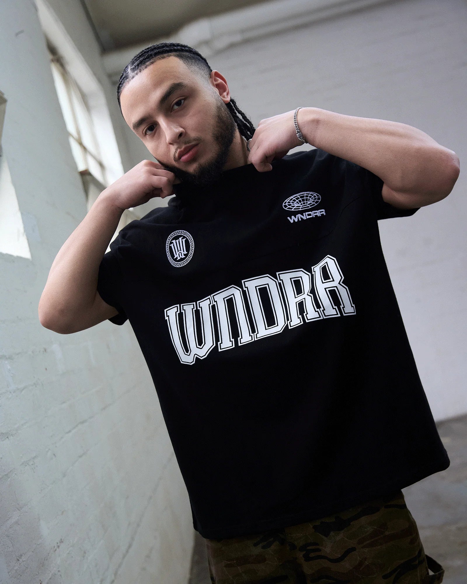 POSSESSION BOX FIT TEE BLACK