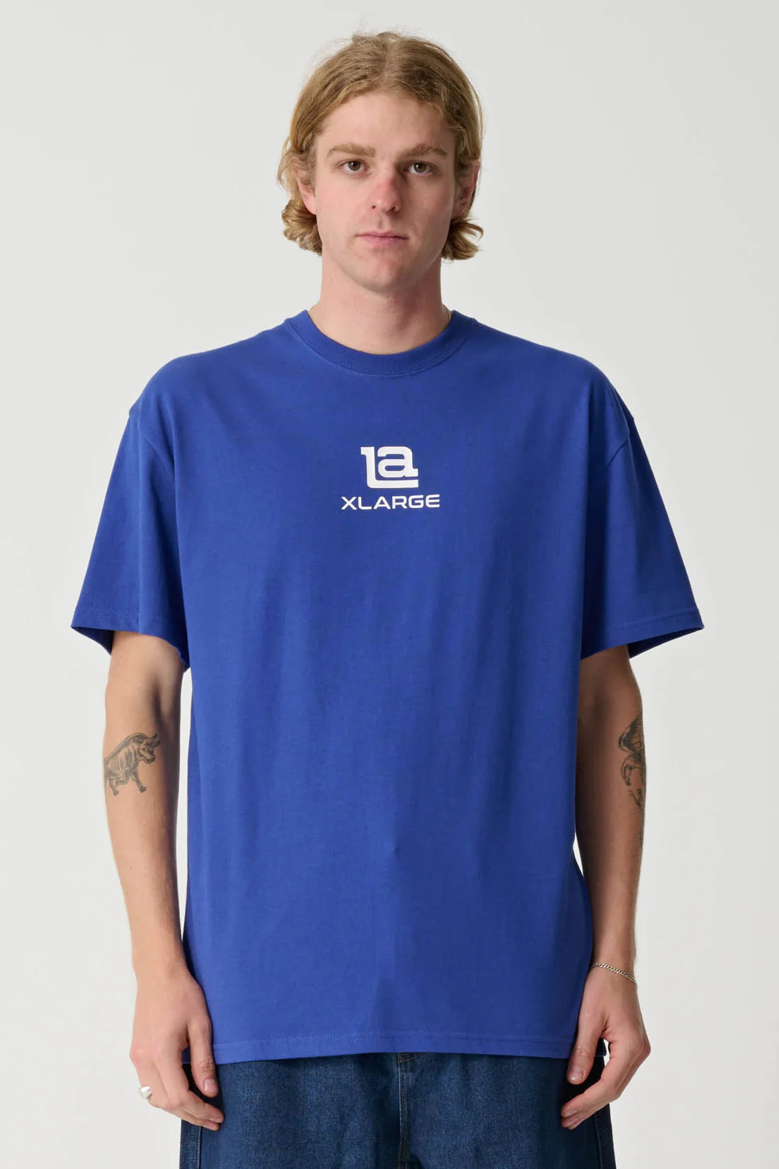 LA XL SS TEE BLUE