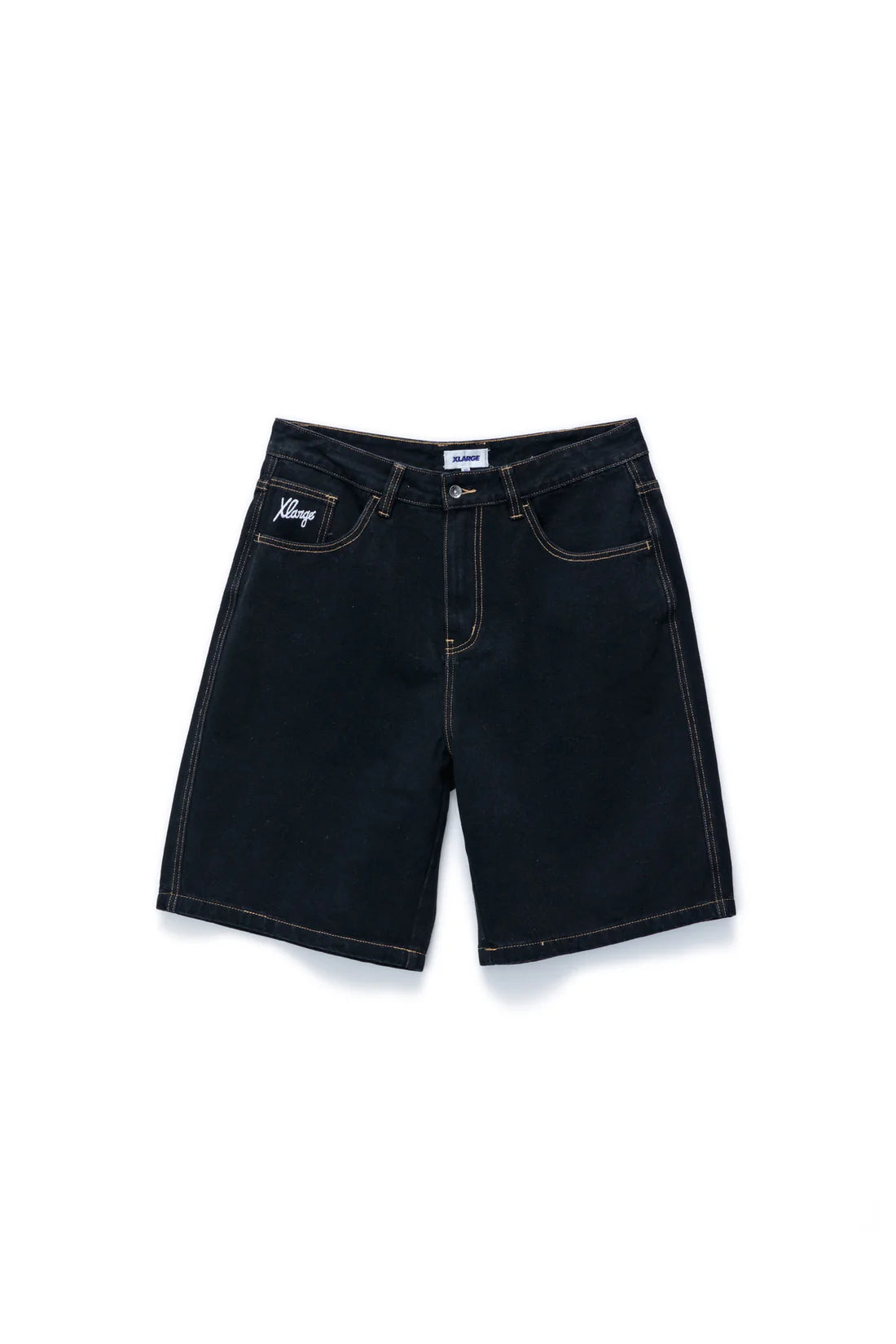 XL DICE BULL DENIM SHORT RAW BLACK