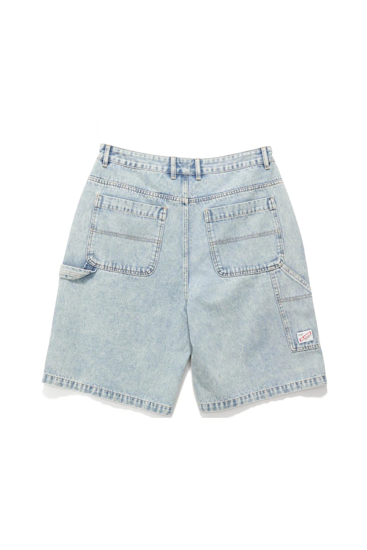 DENIM WORK SHORT BLEACH INDIGO