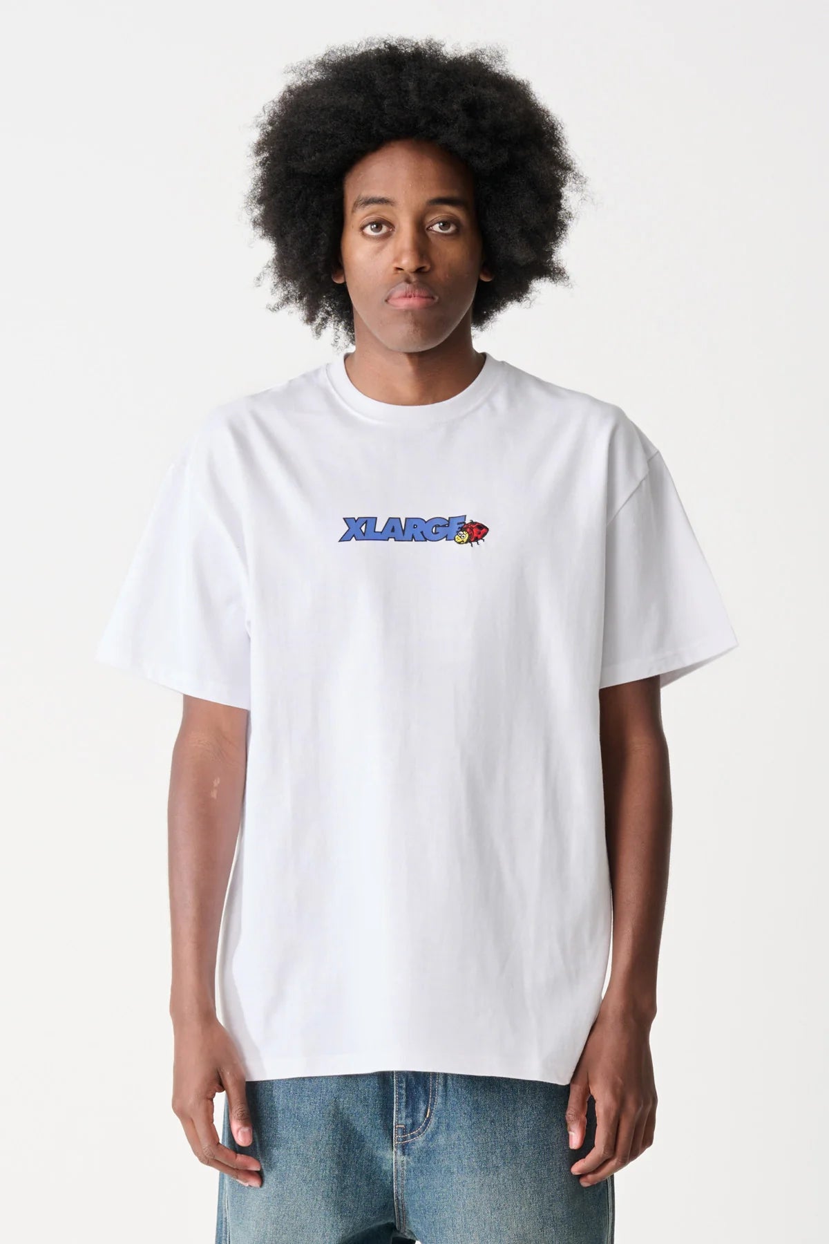 LADYBUG SS TEE WHITE