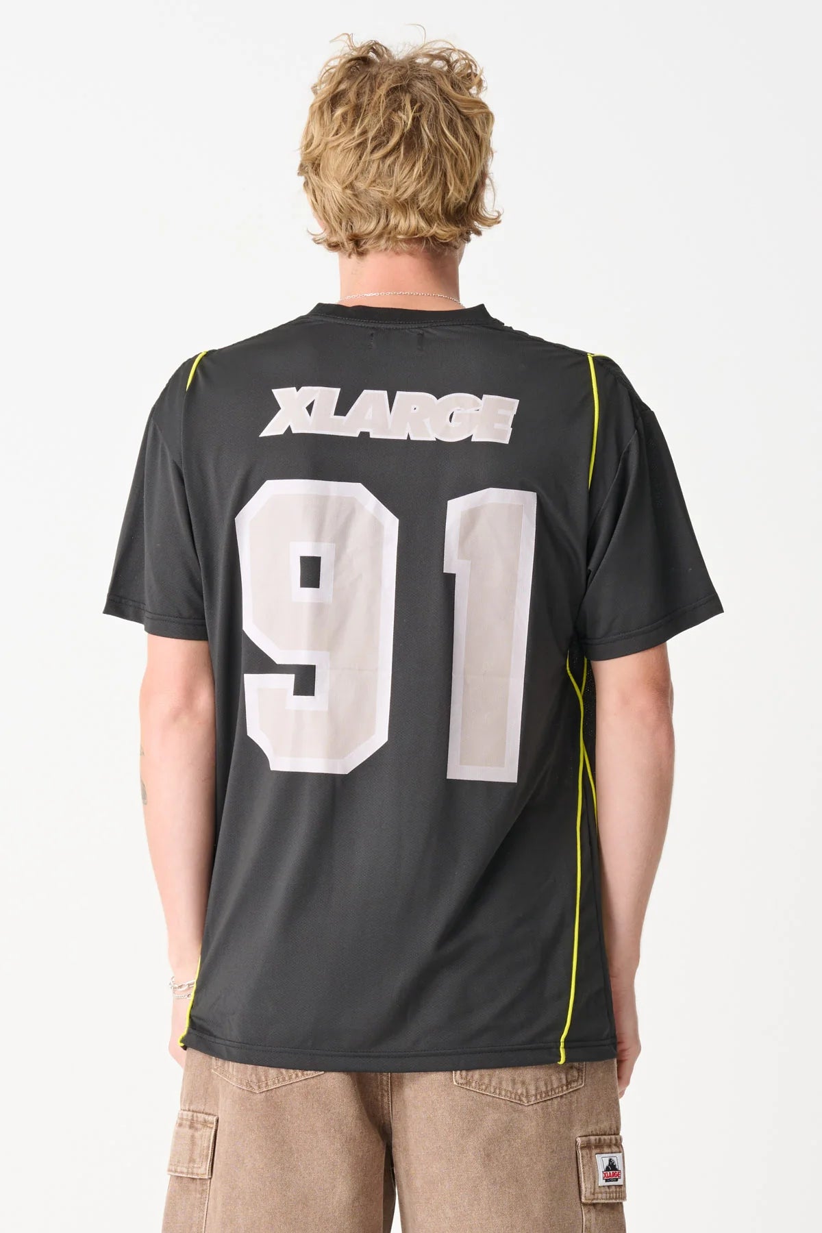 FOOTBALL SS JERSEY BLACK