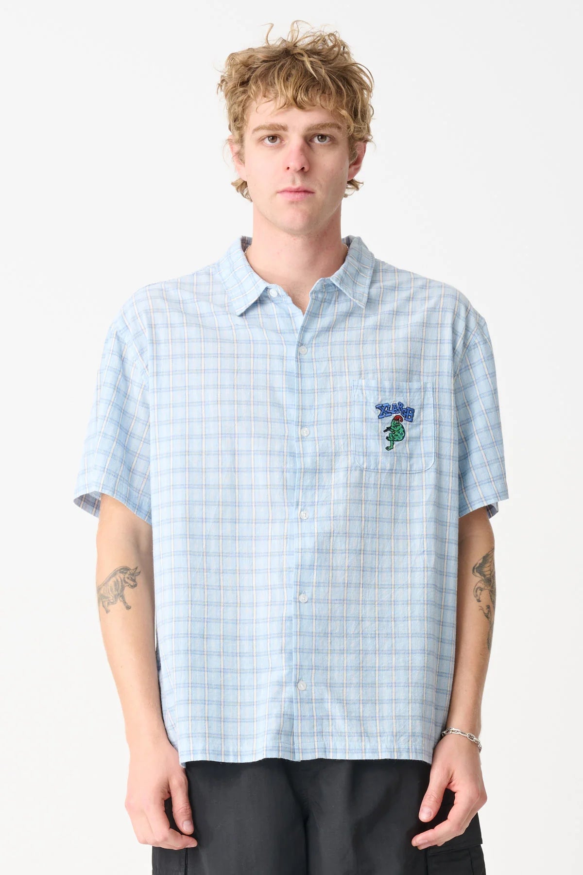 FLUTE SS SHIRT BLUE