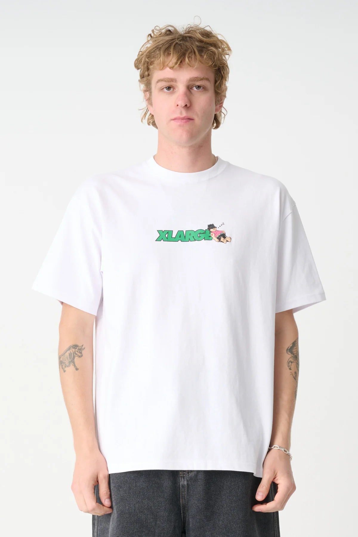 SNOOZE SS TEE WHITE
