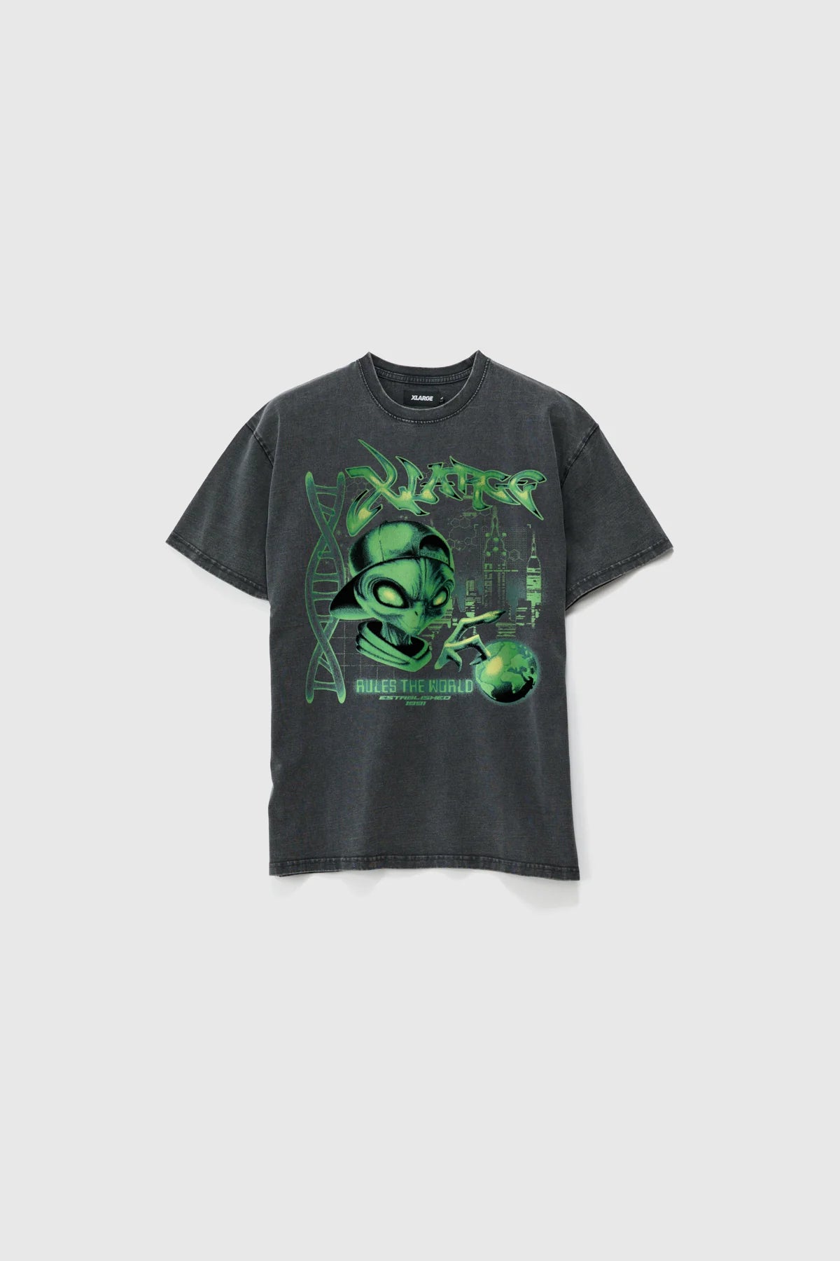 RULES THE WORLD SS TEE PIGMENT BLACK