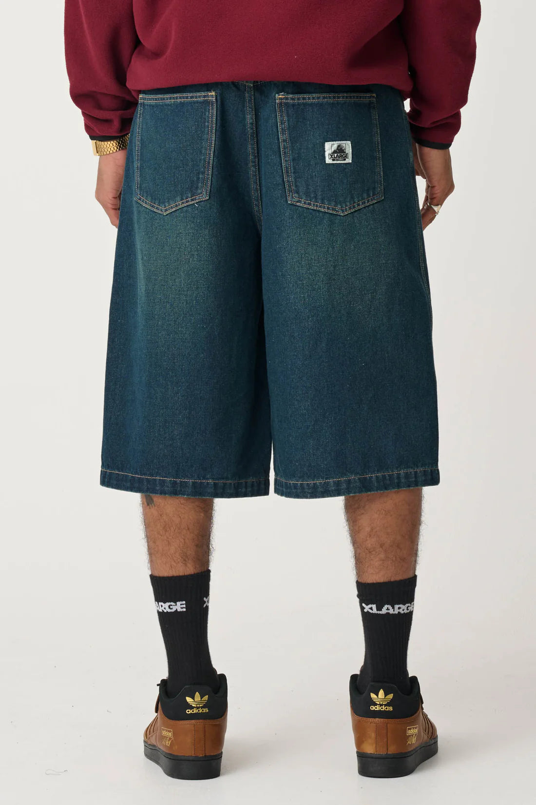 BAGGY BULL DENIM 91 SHORT SWAMP