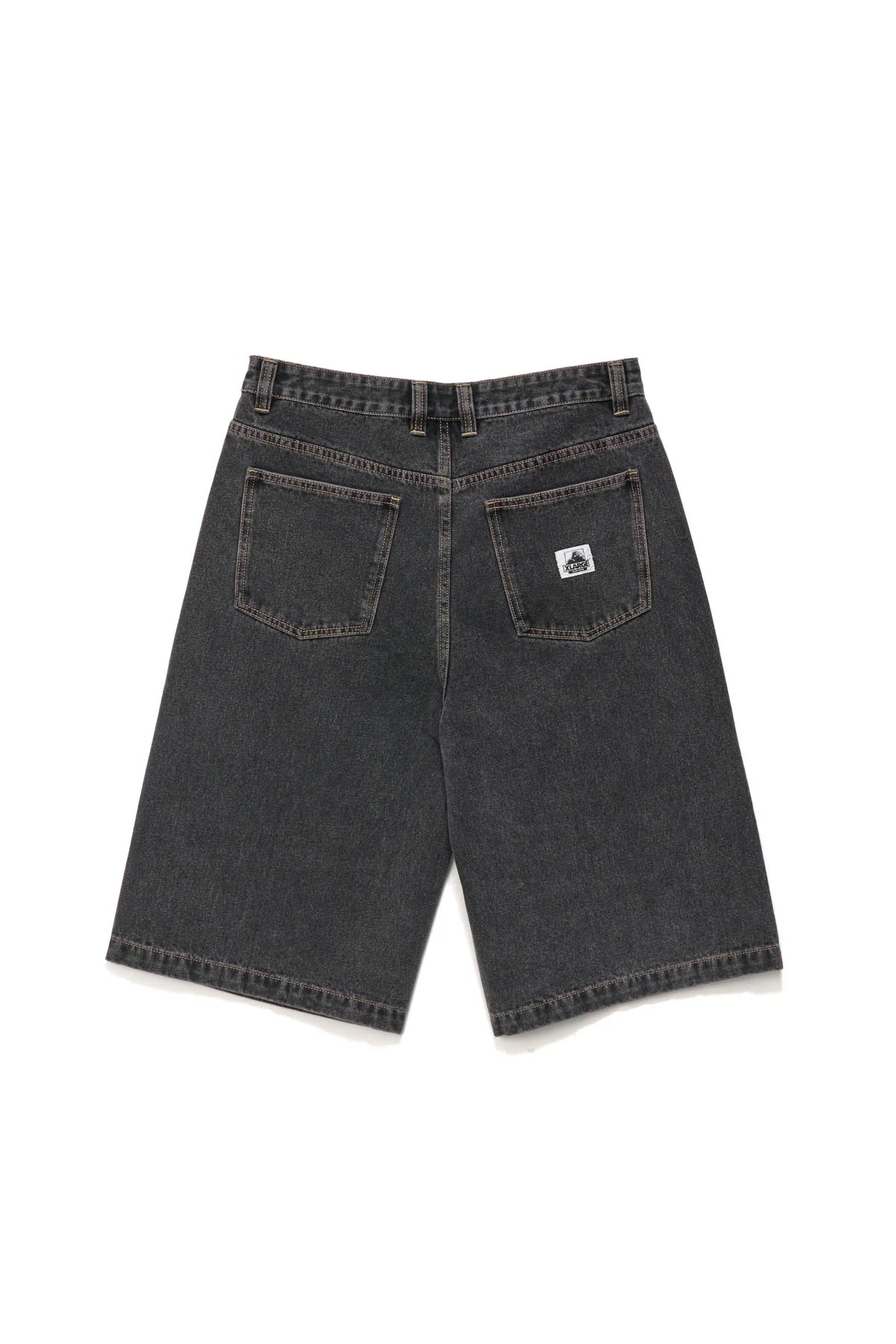 BAGGY BULL DENIM 91 SHORT WASHED BLACK