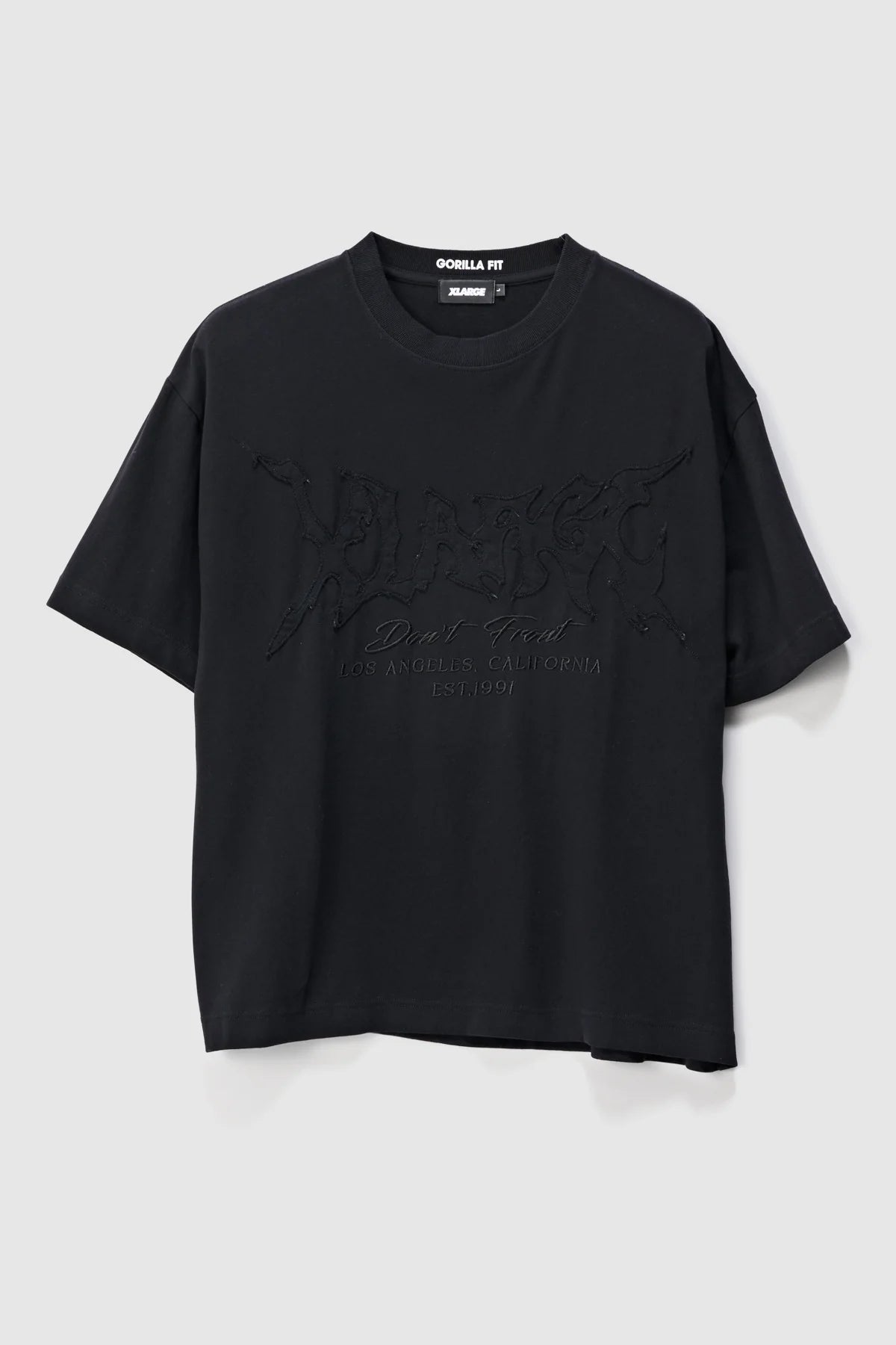 METAL GORILLA FIT TEE PIGMENT BLACK