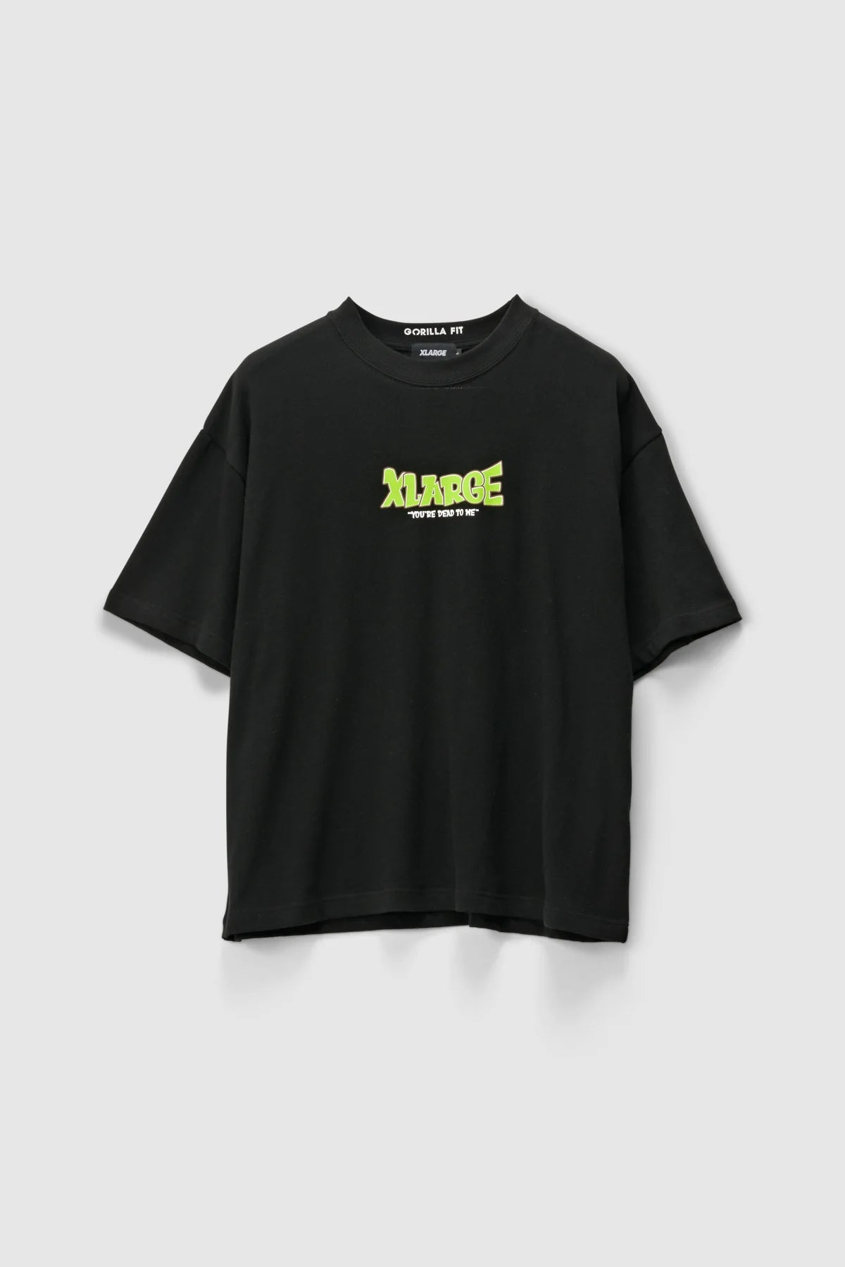 DEAD TO ME GORILLA FIT TEE BLACK
