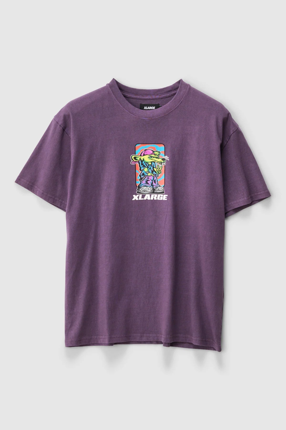 RAT SS TEE PIGMENT BLACKCURRENT