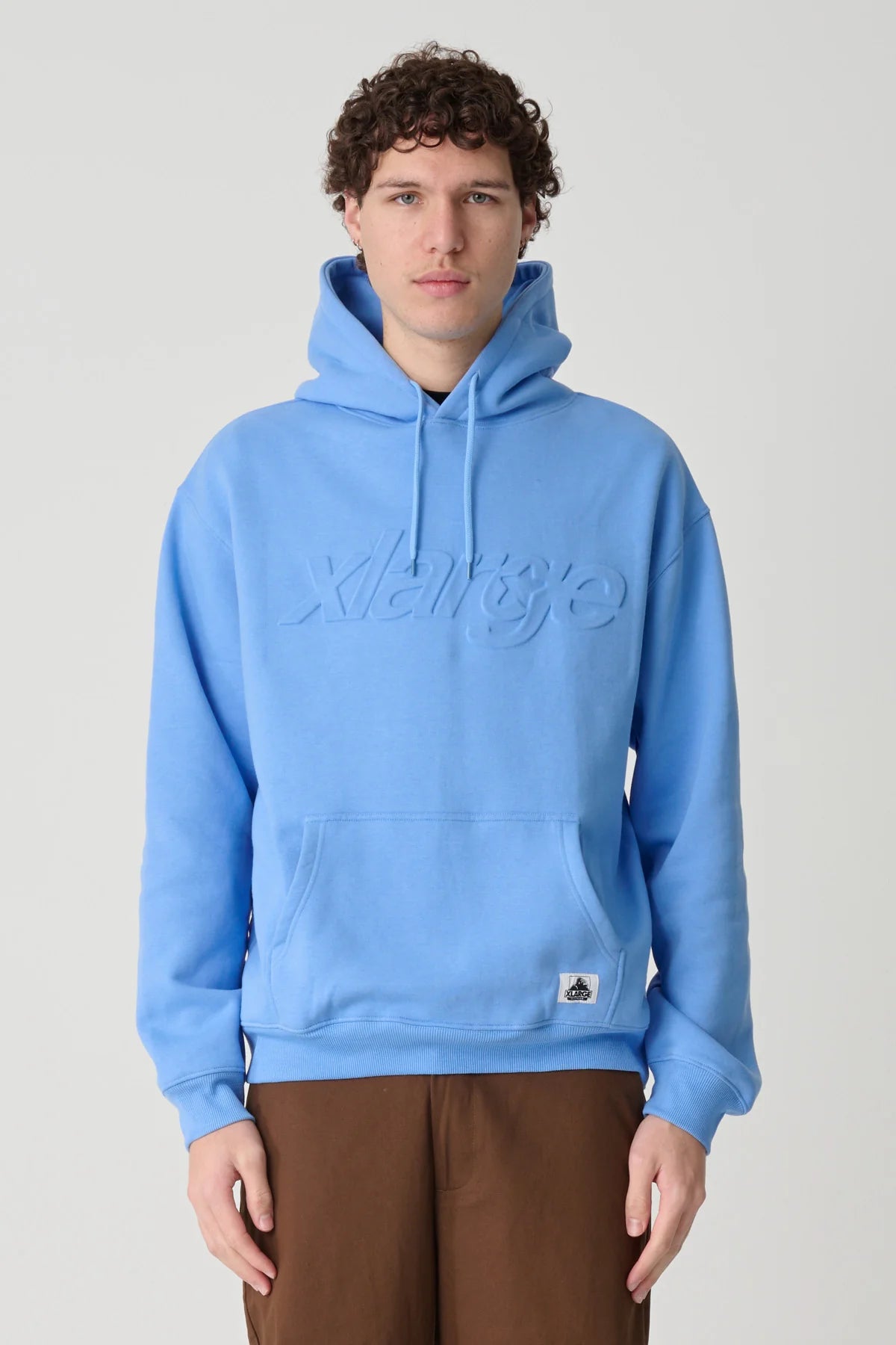 ITALIC STAR HOOD BLUE