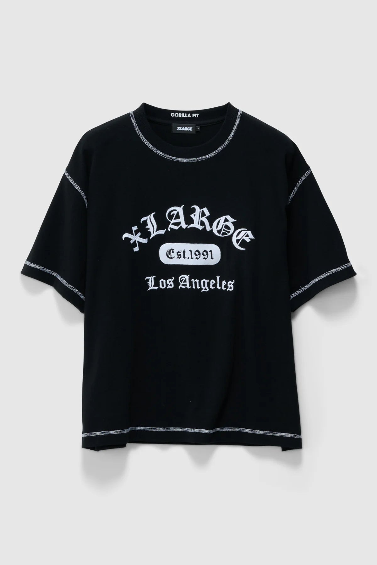 FLATLOCK GORILLA FIT TEE BLACK