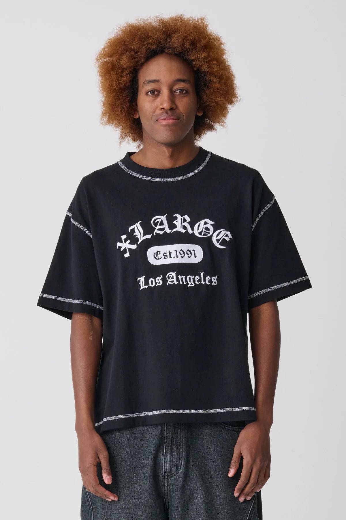 FLATLOCK GORILLA FIT TEE BLACK