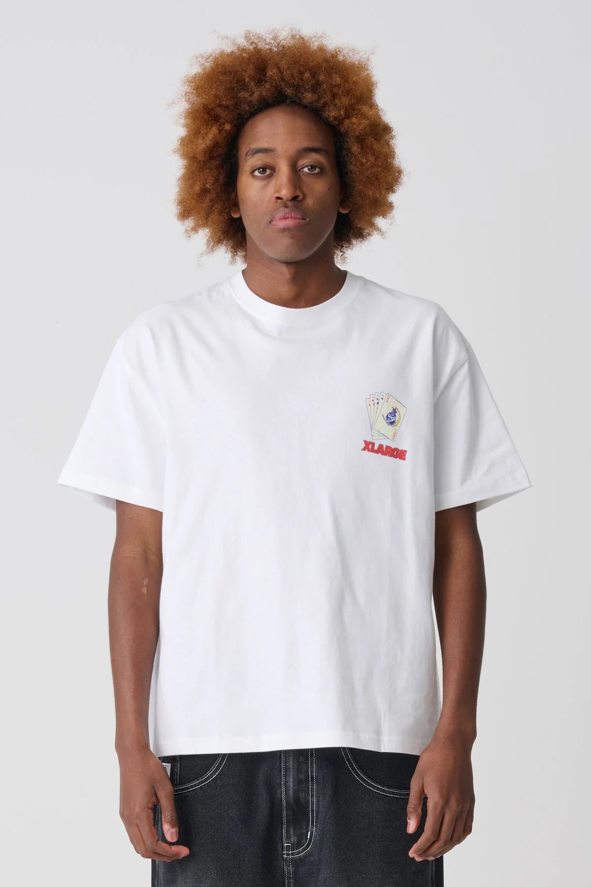 CARDS SS TEE WHITE