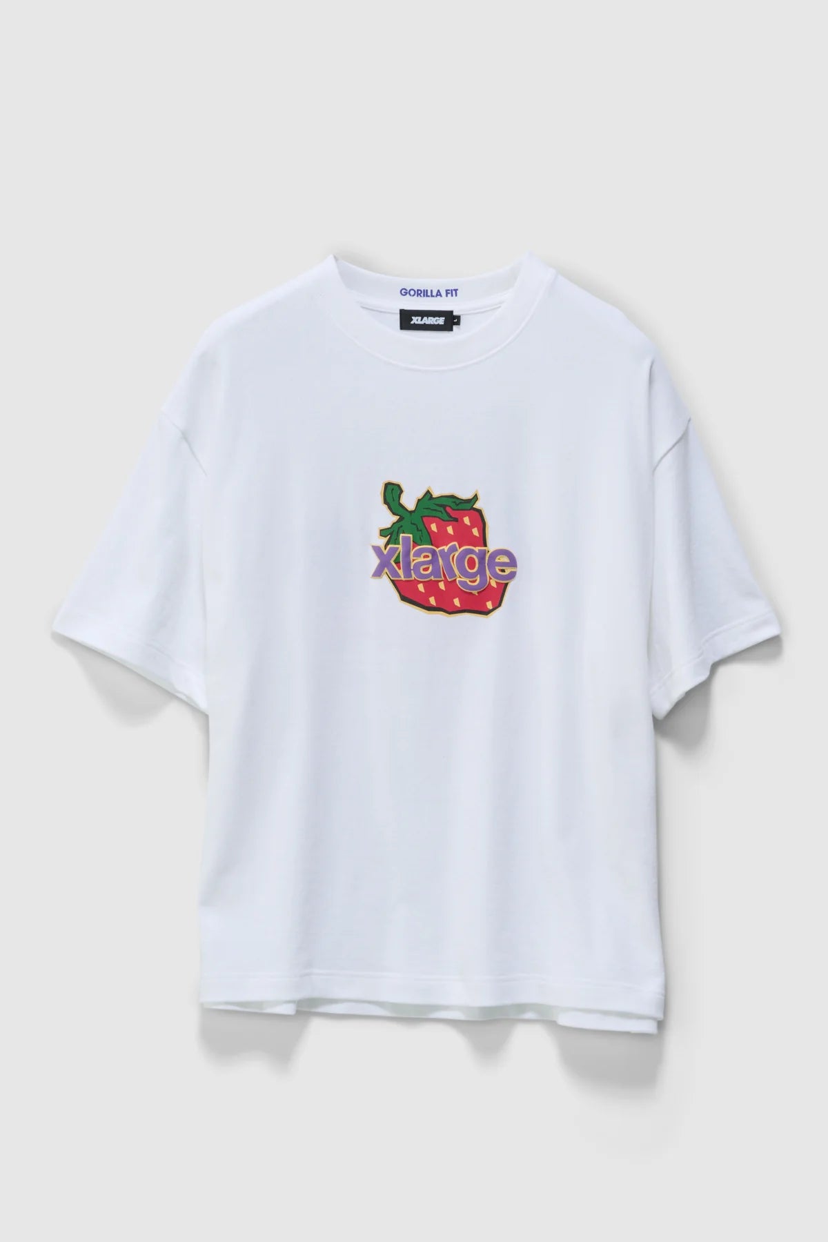 STRAWBERRY GORILLA FIT TEE WHITE