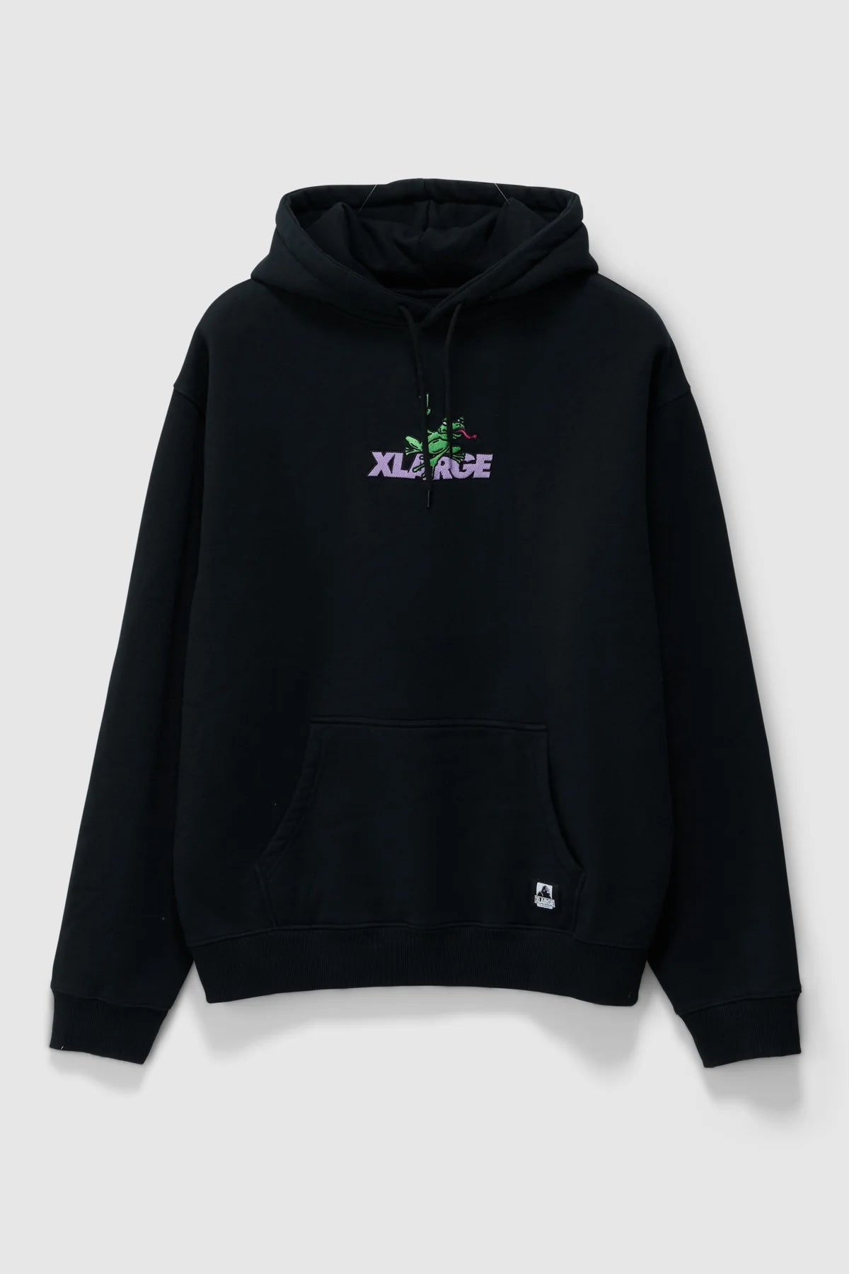 PEACE FROG HOOD BLACK