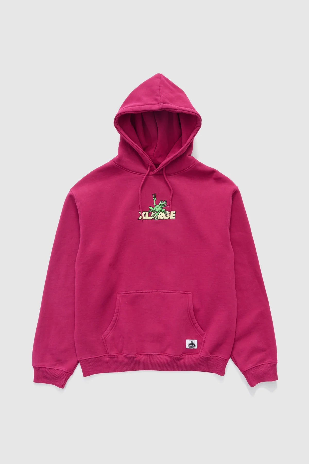 PEACE FROG HOOD PLUM
