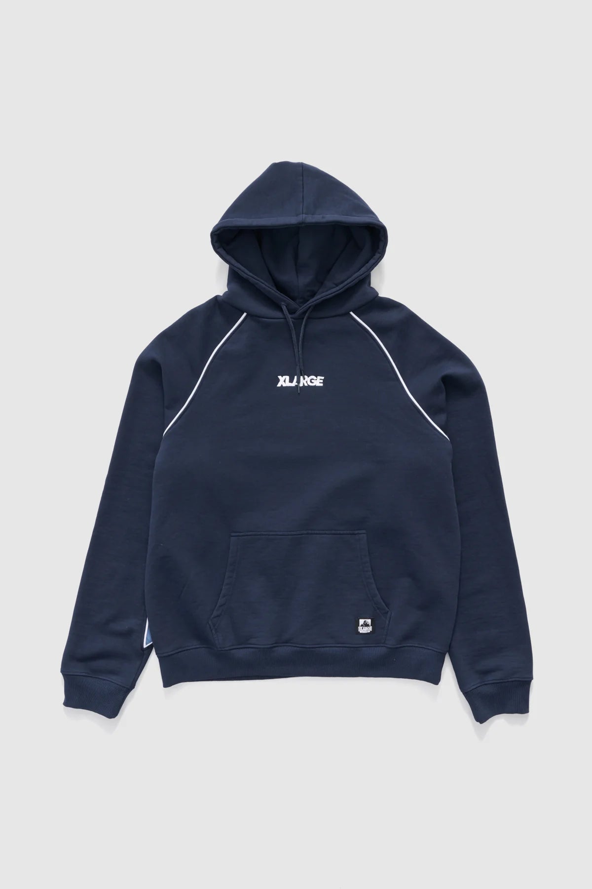 RAGLAN PANEL HOOD CAPTAIN NAVY