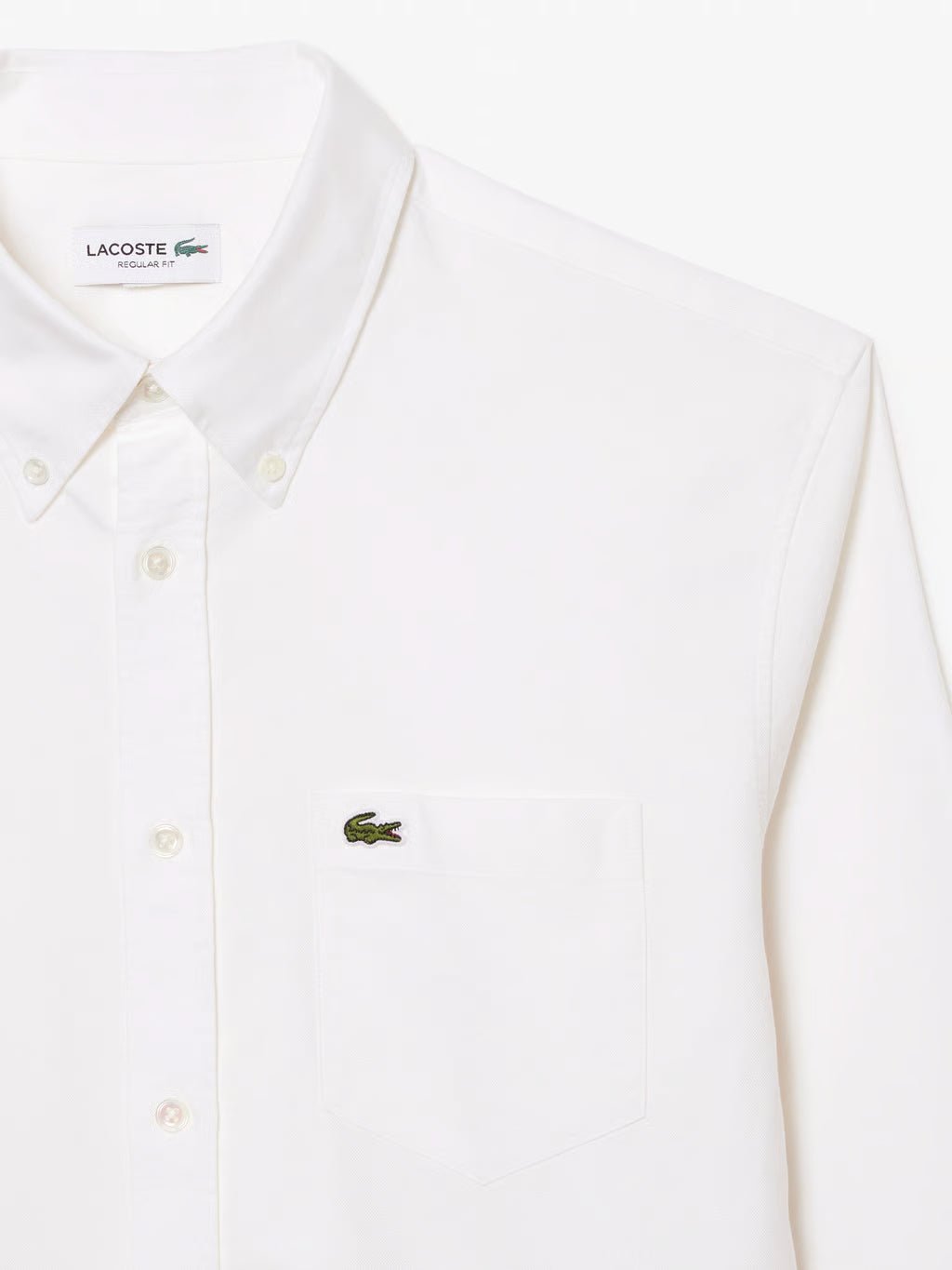 OXFORD BUTTON DOWN LS SHIRT WHITE