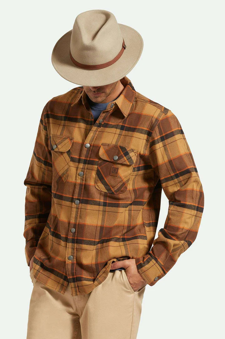 MESSER PACKABLE FEDORA TIMBERWOLF/LIGHT BROWN