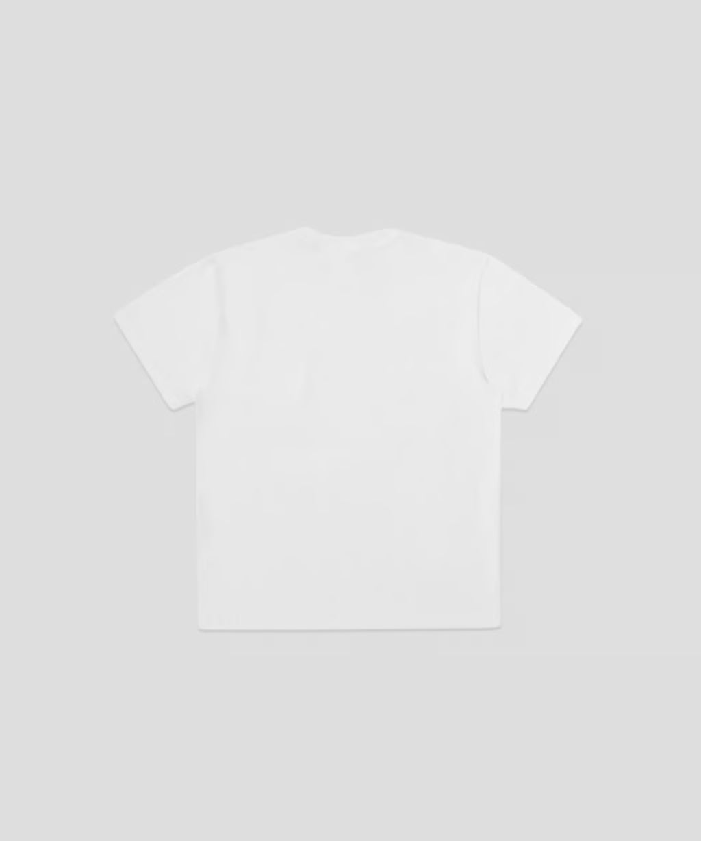 HEAVY JERSEY POCKET TEE WHITE