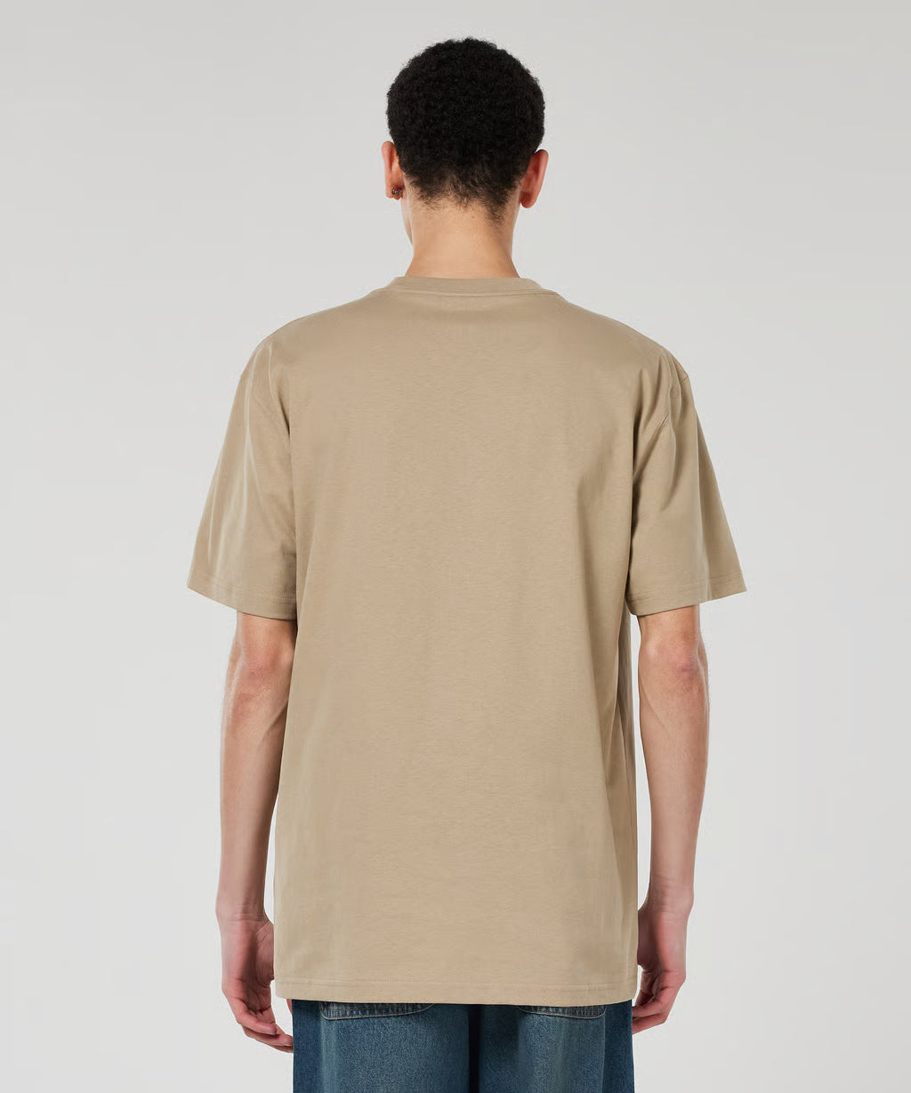 HEAVY JERSEY POCKET TEE DESERT SAND