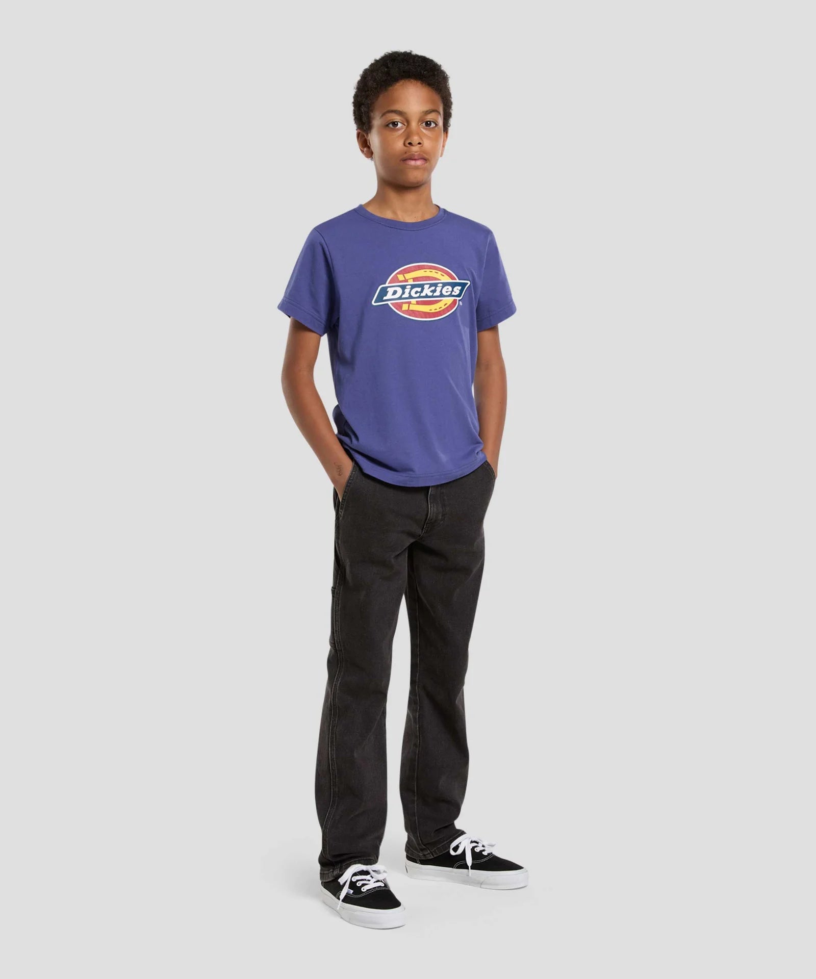 YOUTH LOGO TEE SKIPPER BLUE
