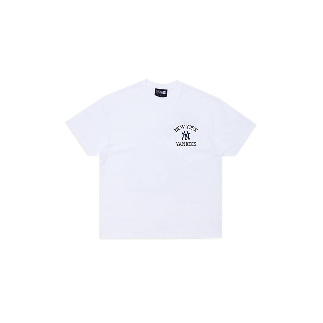 MLB OLD SCHOOL TEE NY WHITE