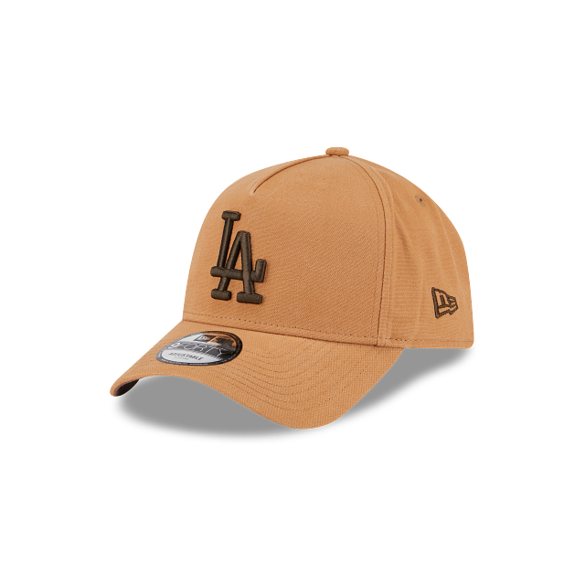 940AF WASHED CANVAS LA DODGERS CAP BRONZE