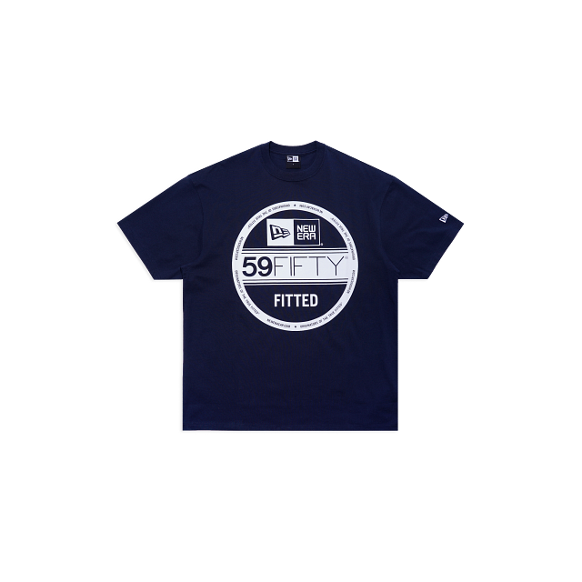 NEW ERA CAP TEE EVENING BLUE
