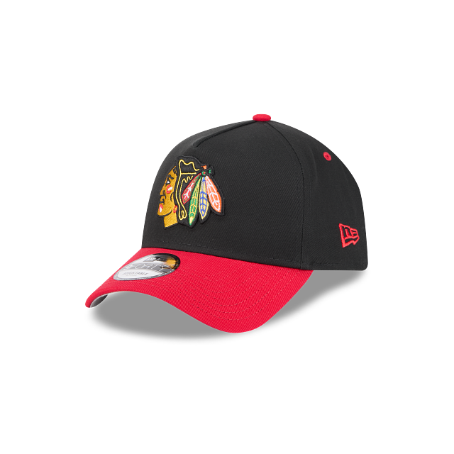 940AF CAP NHL 2 TONE BLACK HAWKS