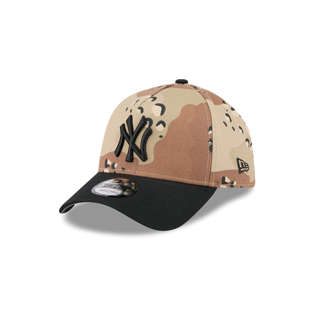 940AF CAP NY YANKEES DESERT CAMO BLACK