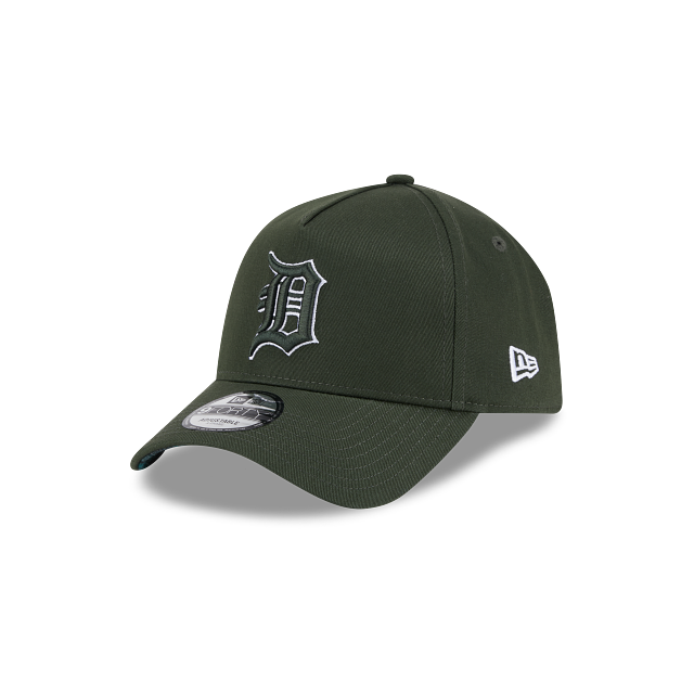 940AF PLAID INFILL D TIGERS CAP OLIVE