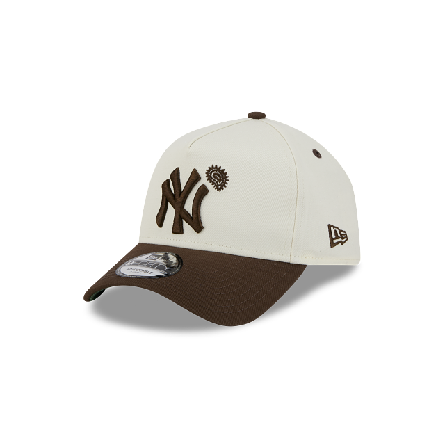 940AF NY YANKEES CAP WALNUT PAISLEY