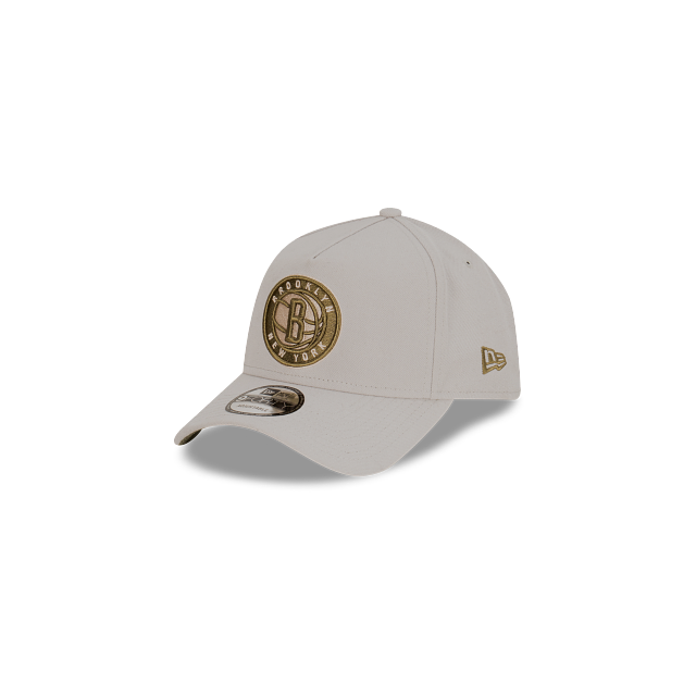 940AF CAP BROOKLYN NETS MED SILVER/NEW OLIVE/STONE