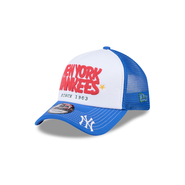 940AF TRUCKER NY YANKEES COBALT RED