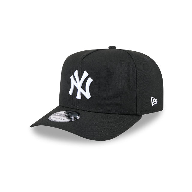 950AF CAP NY YANKEES BLACK WHITE