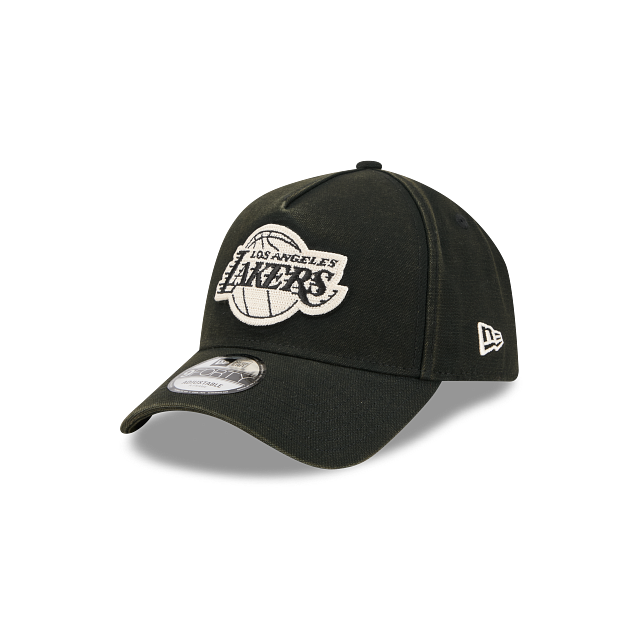 940AF CAP LA LAKERS WASHED BLACK