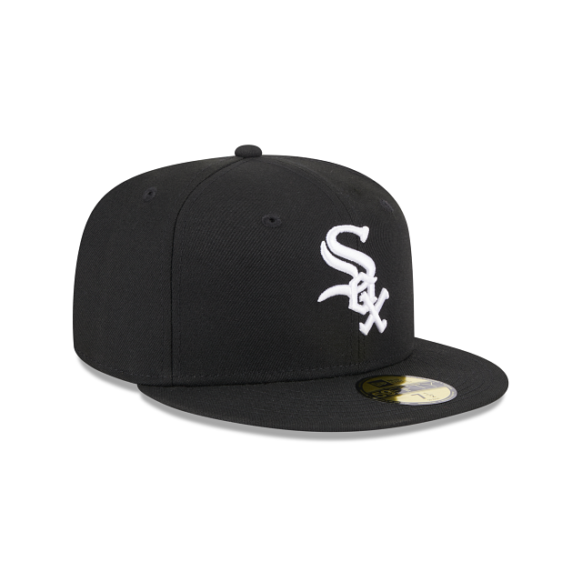 5950 CAP AUTHENTIC COLLECTION WHITE SOX BLACK WHITE