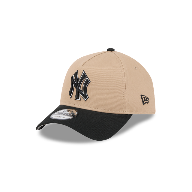 940AF CAP NY YANKEES 2 TONE CAMEL BLACK
