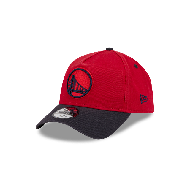 940AF CAP GOLDEN STATE WARRIORS SCARLET WASHED NAVY