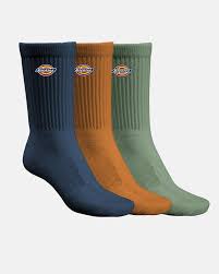 ROCKWOOD 3 PACK SOCKS NAVY DUCK BROWN GREEN