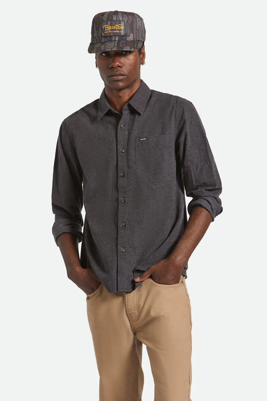 HASTINGS LW FLANNEL BLACK
